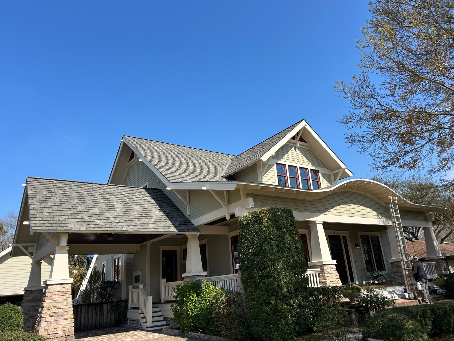 CertainTeed Grand Manor roof installation in El Lago TX by 12 Bravo Construction